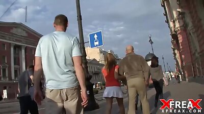 Турист поимел русскую девку в анал
